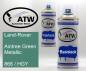 Preview: Land-Rover, Aintree Green Metallic, 866 / HGY: 400ml Sprühdose + 400ml Klarlack - Set, von ATW Autoteile West.